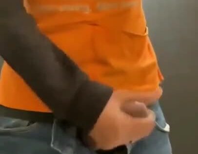 Home Depot employee rubs one out while at work
