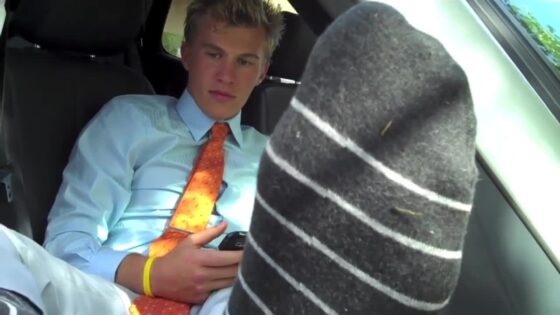 Blonde Boy Feet