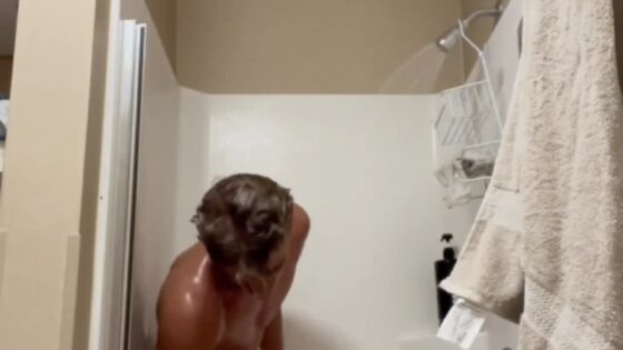 Blond Twink In The Shower Thisvidcom