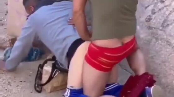 Workers Caught Fucking Outside