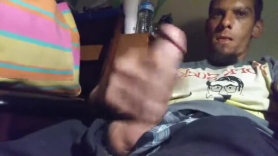 White Trash Redneck Rubs One Out