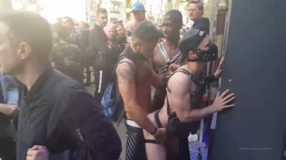 Sex In Open Street Party