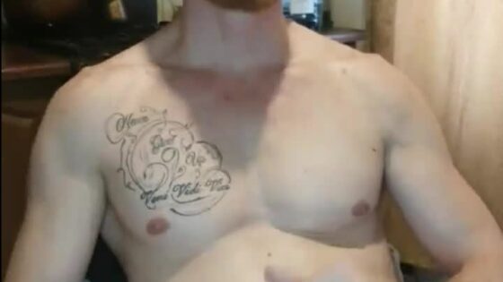 Redneck Smokes Jerks Cums