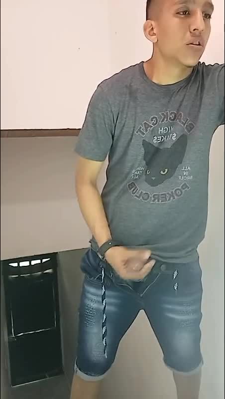 Latino Boy Huge Dick