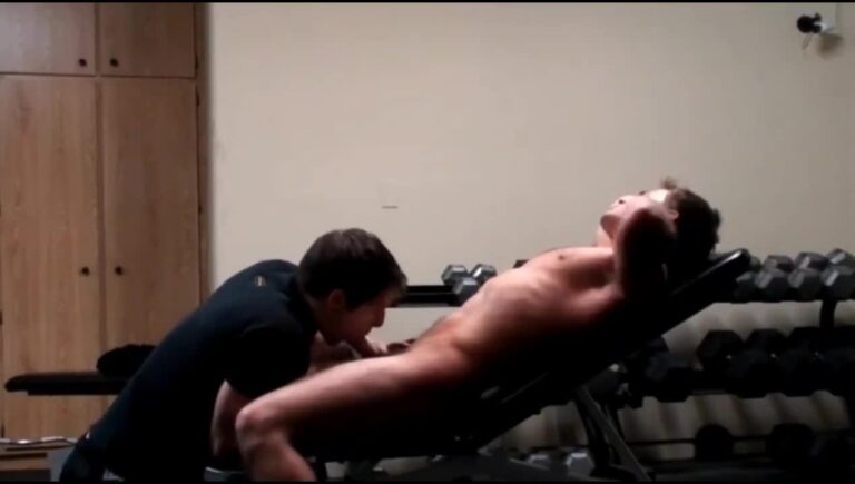 Str8 Jock Working Out