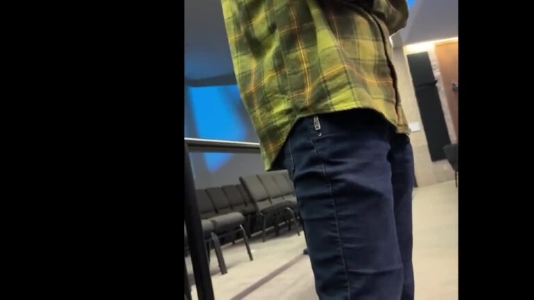 Roommate Adjusting His Dick In Public