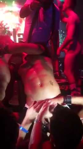 Stud Worshipped On Stage