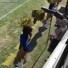 Guy Caught Masturbating On Football Field