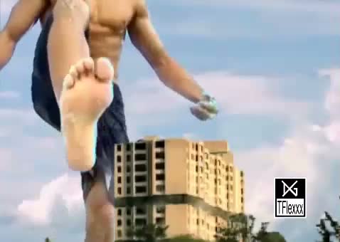 Men Stomp Building