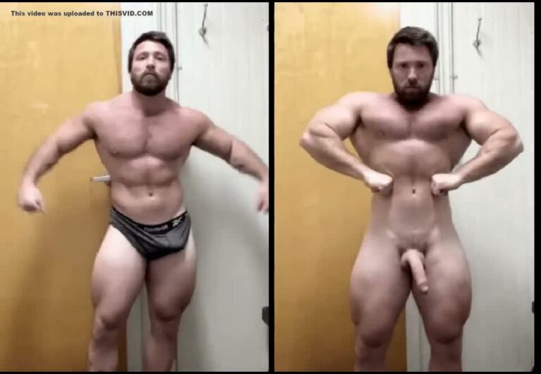 Hunk Posing